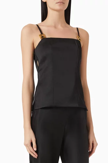 Ciono Top in Satin