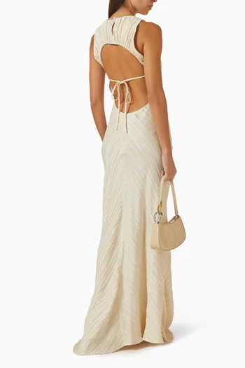 فستان رايزينا بفتحة في الخلف