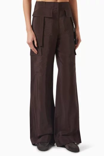 Pilino Cargo Pants in Viscose-blend