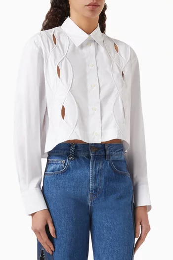 Caexane Braided Shirt in Cotton