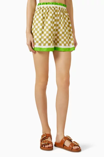 Salenta Shorts in Silk