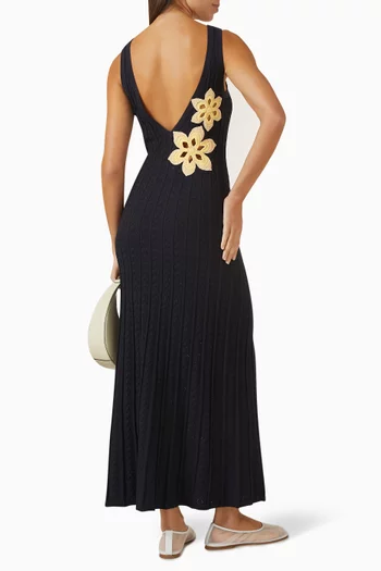 Rimis Crochet-flower Dress