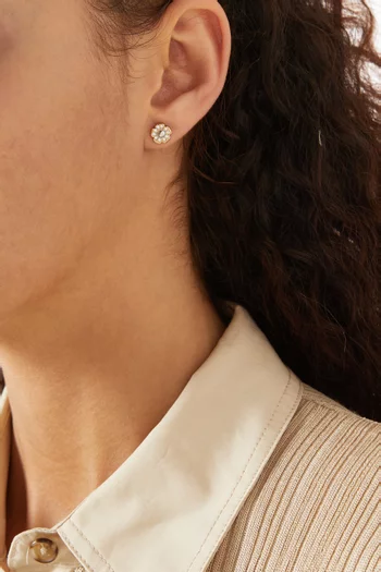 Tearose Mini Stud Earrings