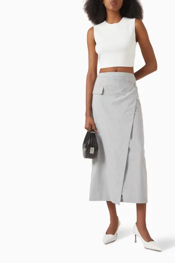 Crop Top in Viscose-knit