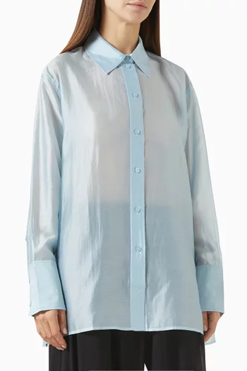 Relaxed Lyocell Shirt