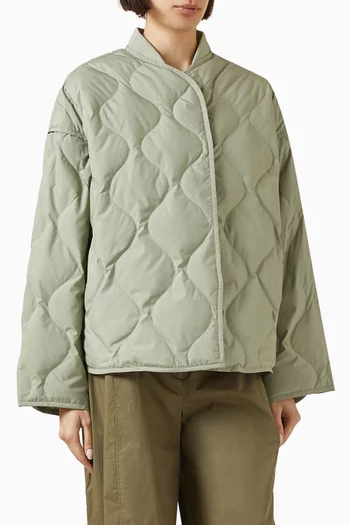 Oversized Quilted Liner Jacket
