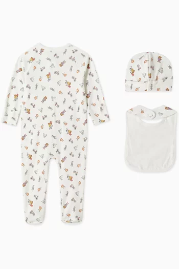 Polo Bear 3-Piece Gift Set in Cotton