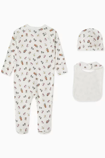 Polo Bear Nantucket 3-Piece Gift Set in Cotton