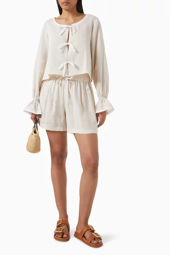 Loraine Bow Top