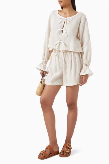 Shaina High-waisted Shorts