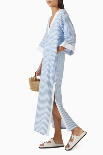 Noela Striped Maxi Dress