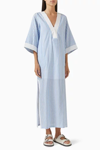 Noela Striped Maxi Dress