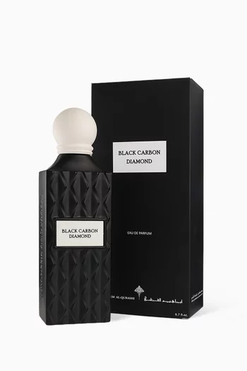 Black Carbon Diamond Eau de Parfum, 200ml