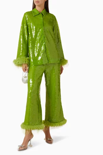 Oasis Sequin-embellished Shirt
