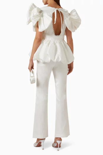 Willem Peplum Top