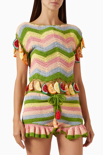 Bonaire Chevron Top in Knit