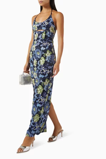 Sandra Embellished Maxi Dress