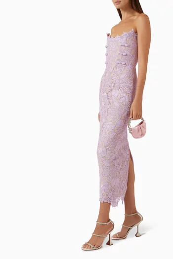 Rochelle Maxi Dress in Lace