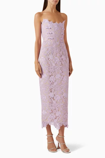 Rochelle Maxi Dress in Lace