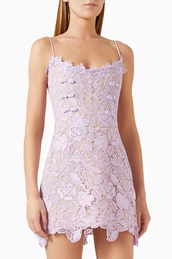 Rory Mini Dress in Lace