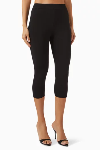 Capri Knit Pants in Viscose Blend