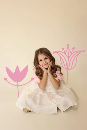 3D Floral Dress
