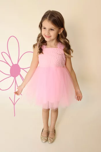 Flared Dress in Tulle