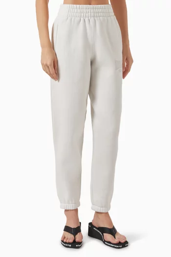 Logo Sweatpants in Cotton Terry