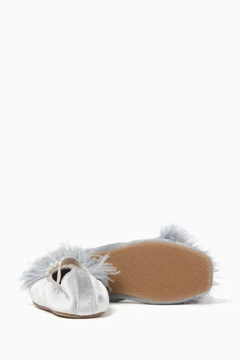 Blanche Ballerinas in Velvet