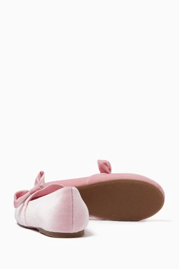 Mia Ballerinas in Velvet