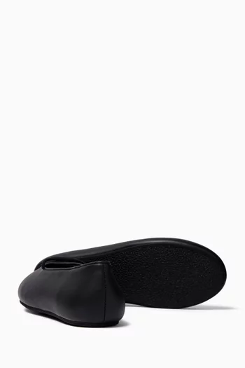 Daphne Ballerinas in Leather