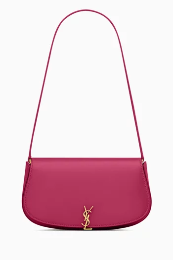 Mini Voltaire Shoulder Bag in Box Leather