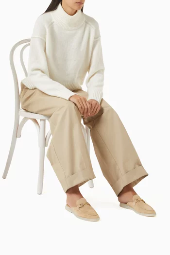 Lucrezia Mules in Suede
