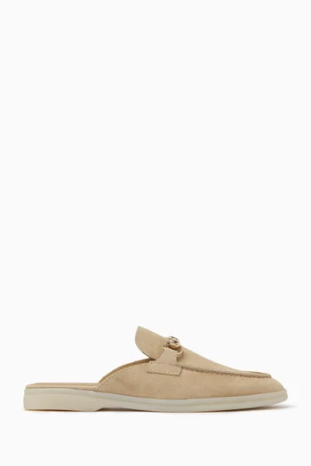 Lucrezia Mules in Suede