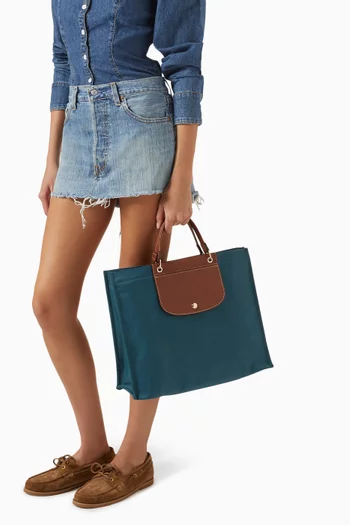 Large Cabas Tote Bag in Canvas