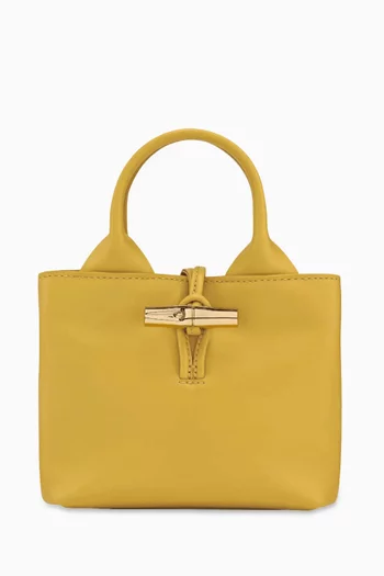 XS Le Roseau Tote Bag in Calfskin Leather