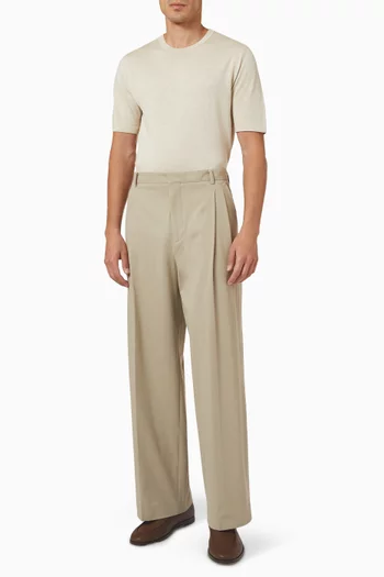 T-shirt in Silk-cotton
