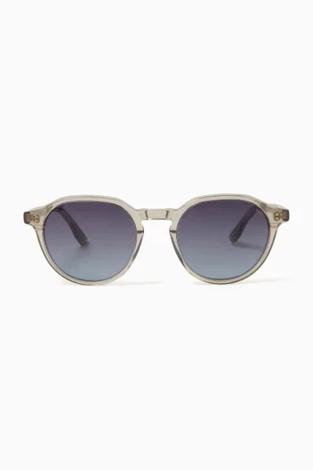 Nigel Round Sunglasses in Acetate