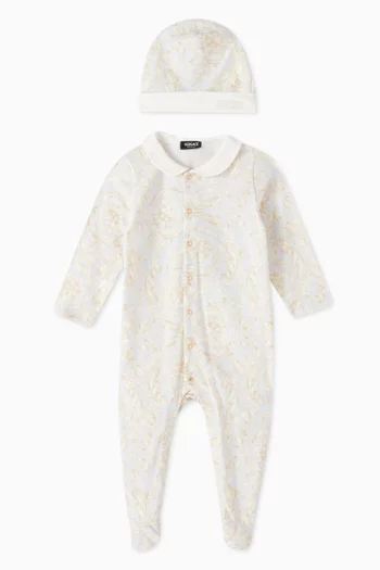 Barocco Newborn Gift Set in Cotton