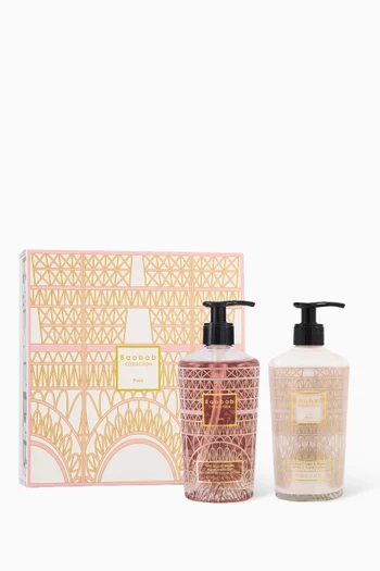 Paris Body & Hand Lotion + Hand Wash Gel Gift Box