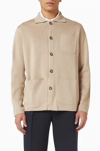 Milano Knit Jacket in Cotton