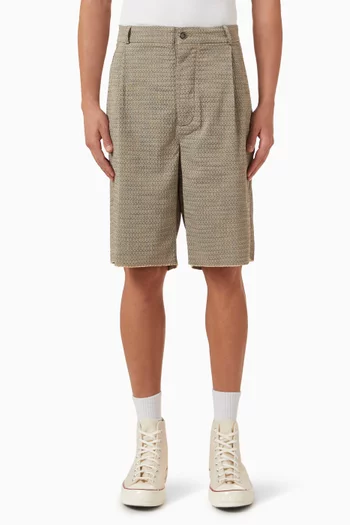 Single Pleat Shorts