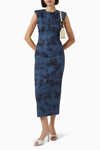 Estelle Dress in Stretch-cotton