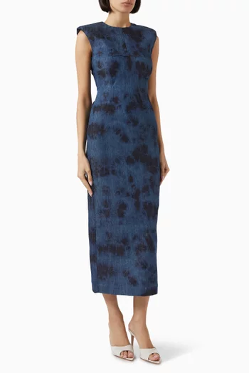 Estelle Dress in Stretch-cotton