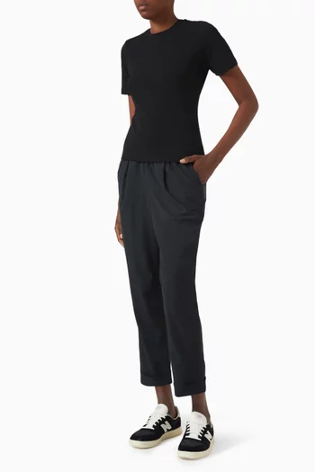 Alana 27" Slim Tapered Cuff Pants