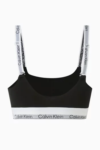 حمالة صدر بشعار الماركة مزيج مودال