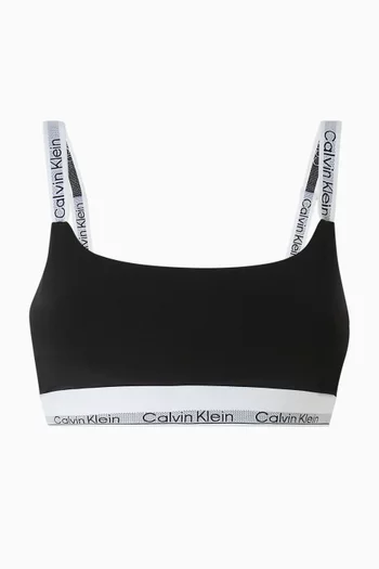 حمالة صدر بشعار الماركة مزيج مودال