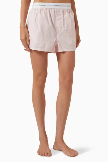 Logo Pyjama Shorts in Cotton