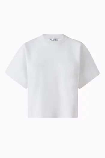 Open Back T-shirt in Jersey