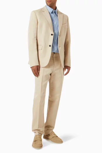 Suit Pants in Linen-blend